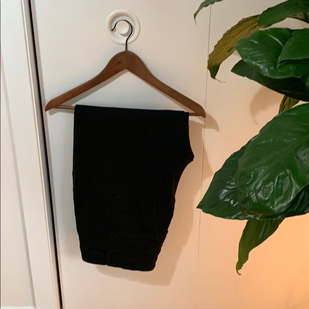 🛑 SOLD Plus sized petite black jeggings